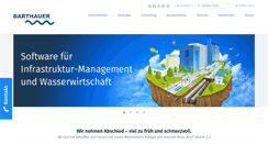 Desktop Screenshot of barthauer.de